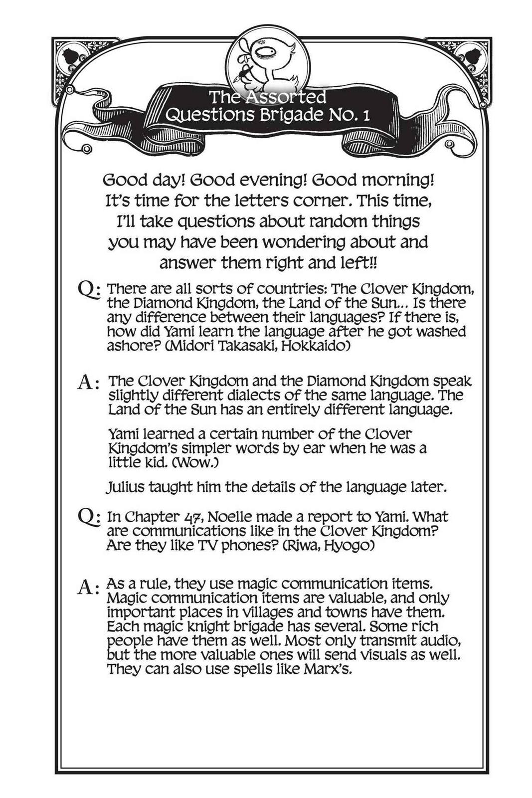 Black Clover Chapter 74