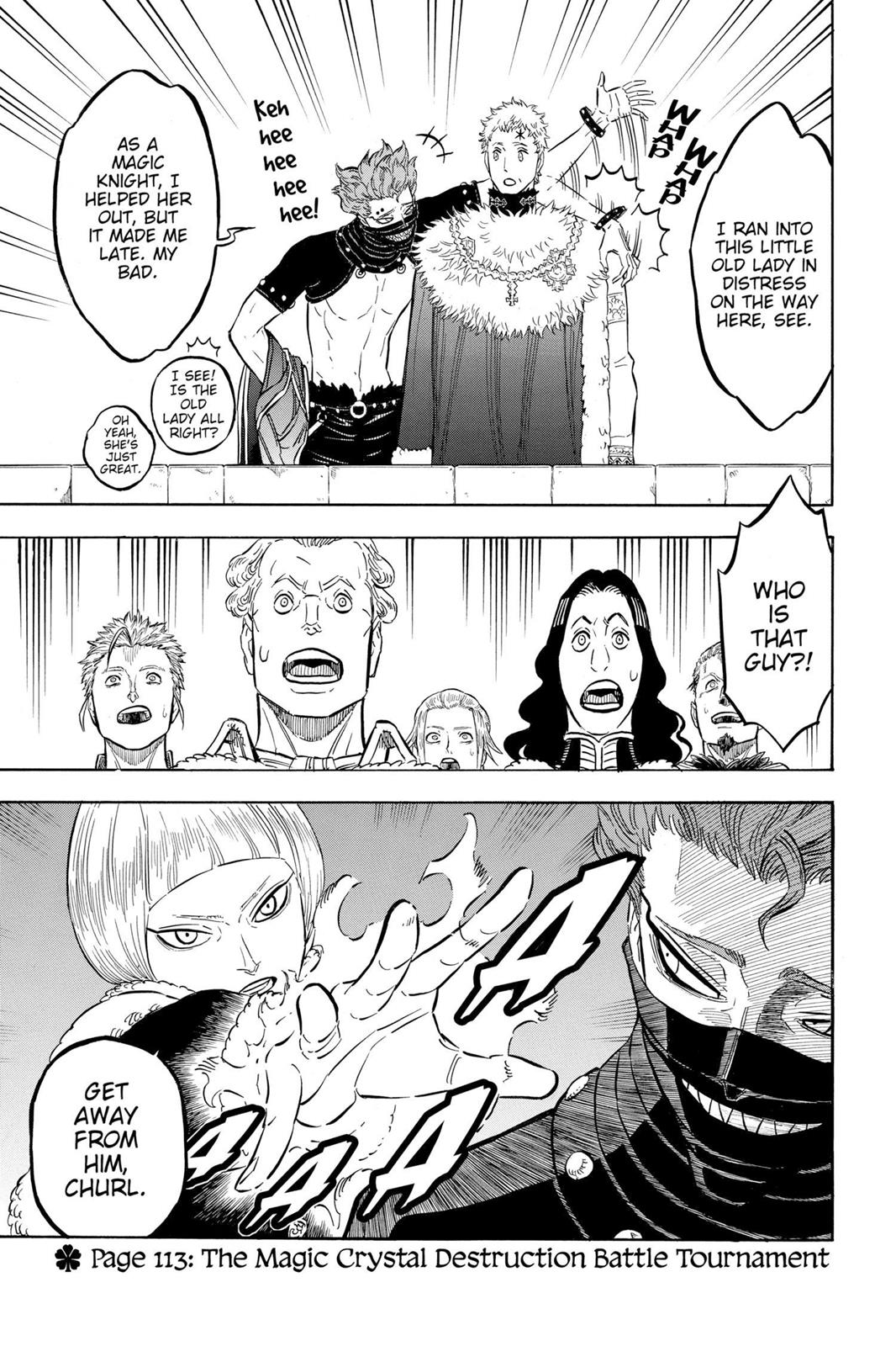 Black Clover Chapter 112