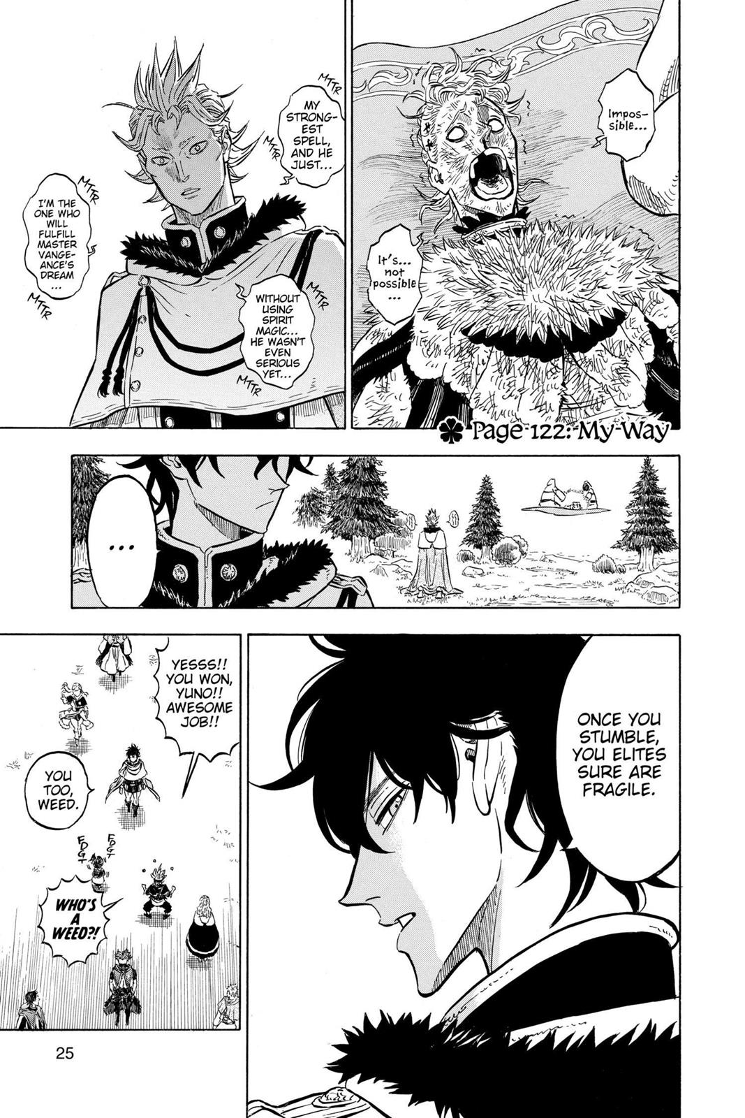 Black Clover Chapter 121