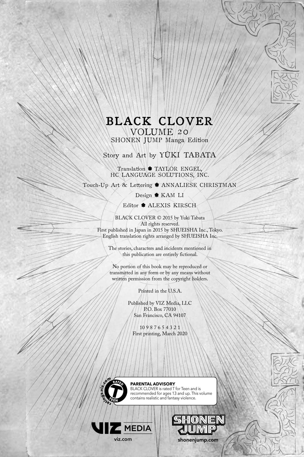 Black Clover Chapter 182