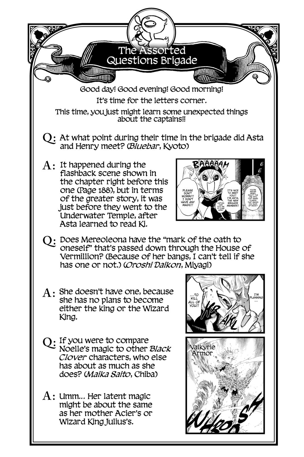 Black Clover Chapter 187