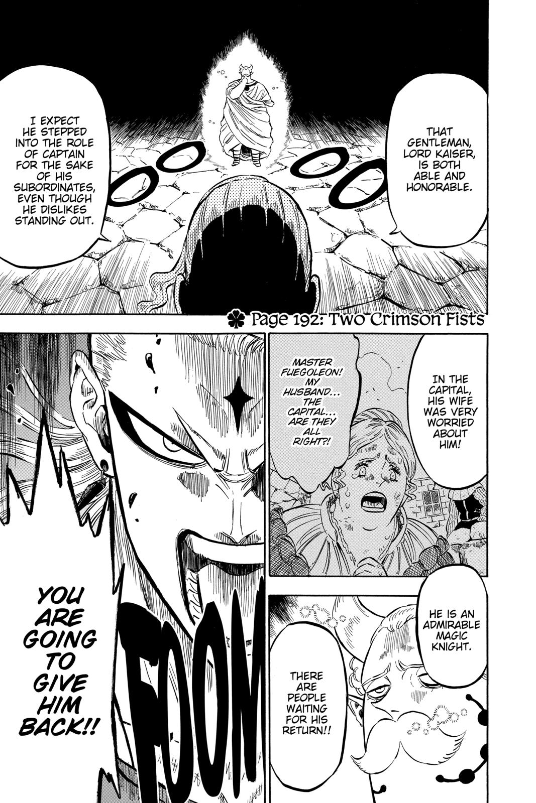 Black Clover Chapter 191