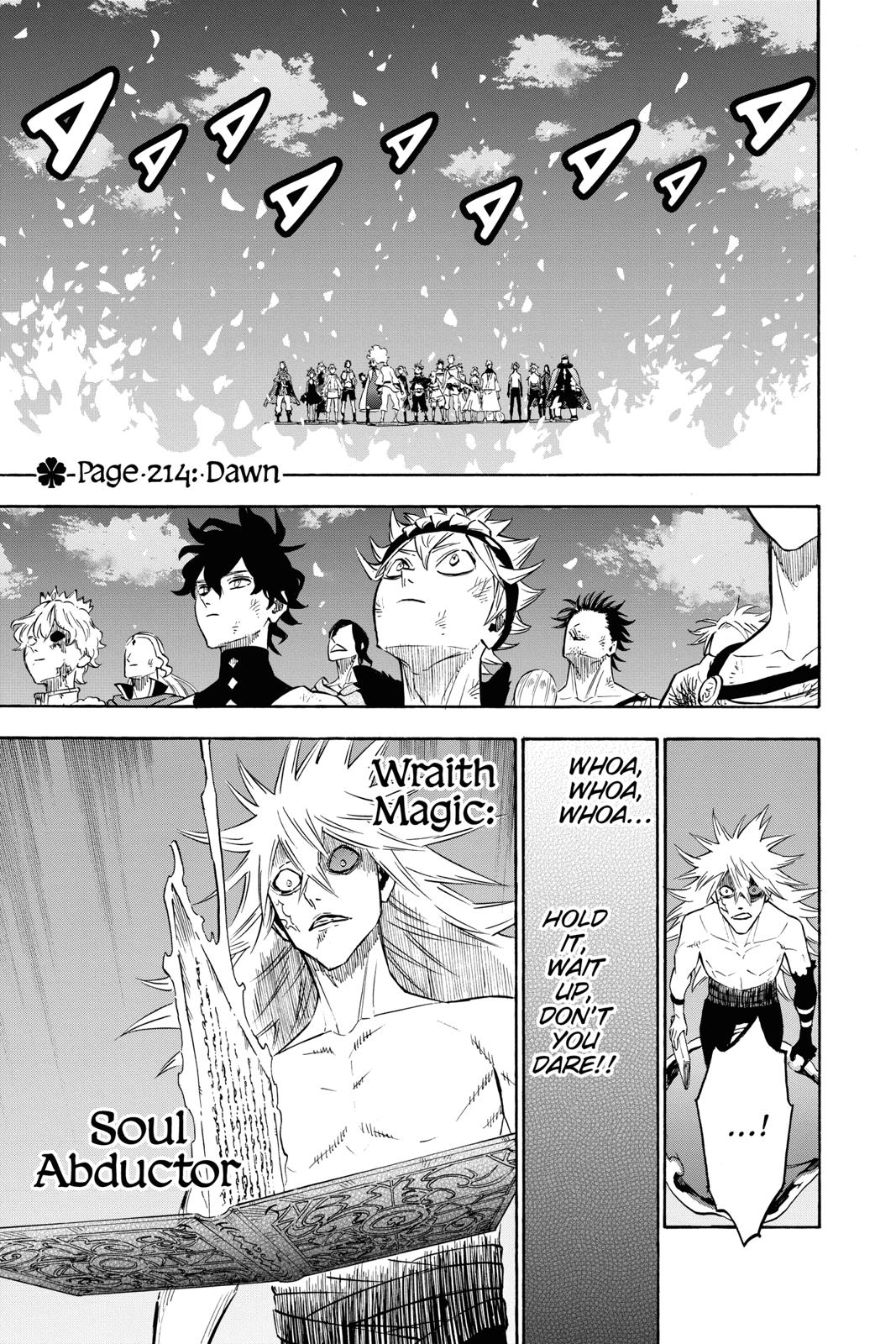 Black Clover Chapter 212