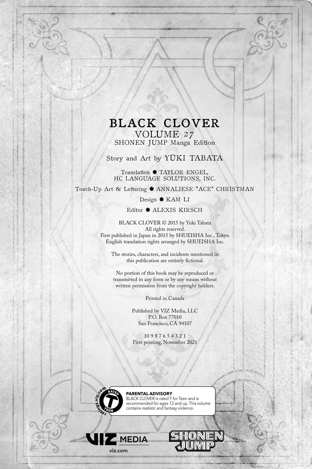 Black Clover Chapter 261