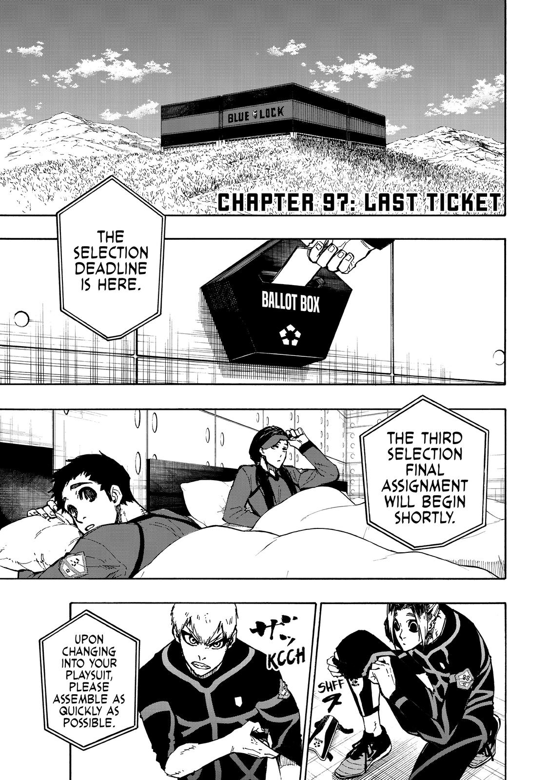 Blue Lock Chapter 97