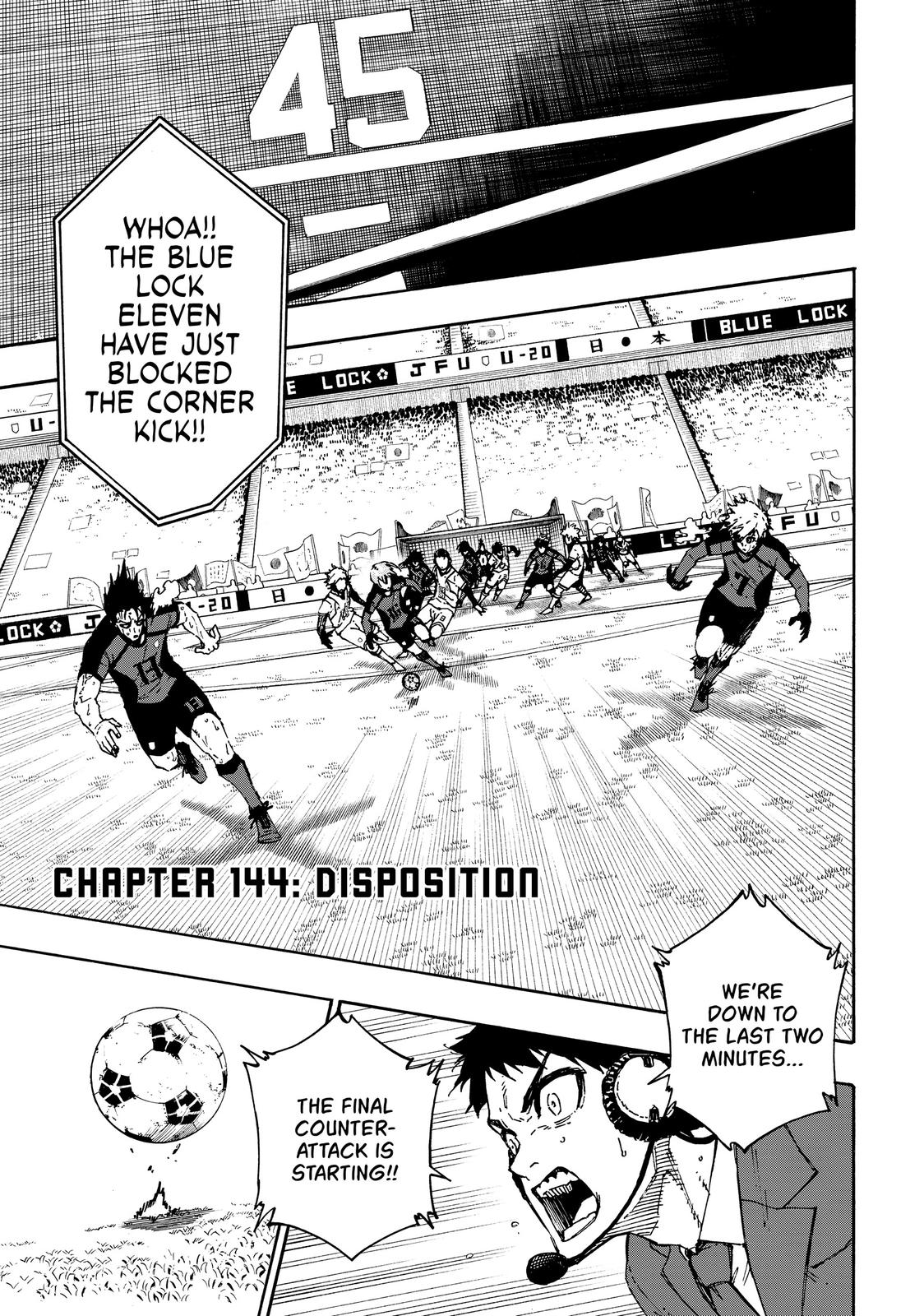 Blue Lock Chapter 144