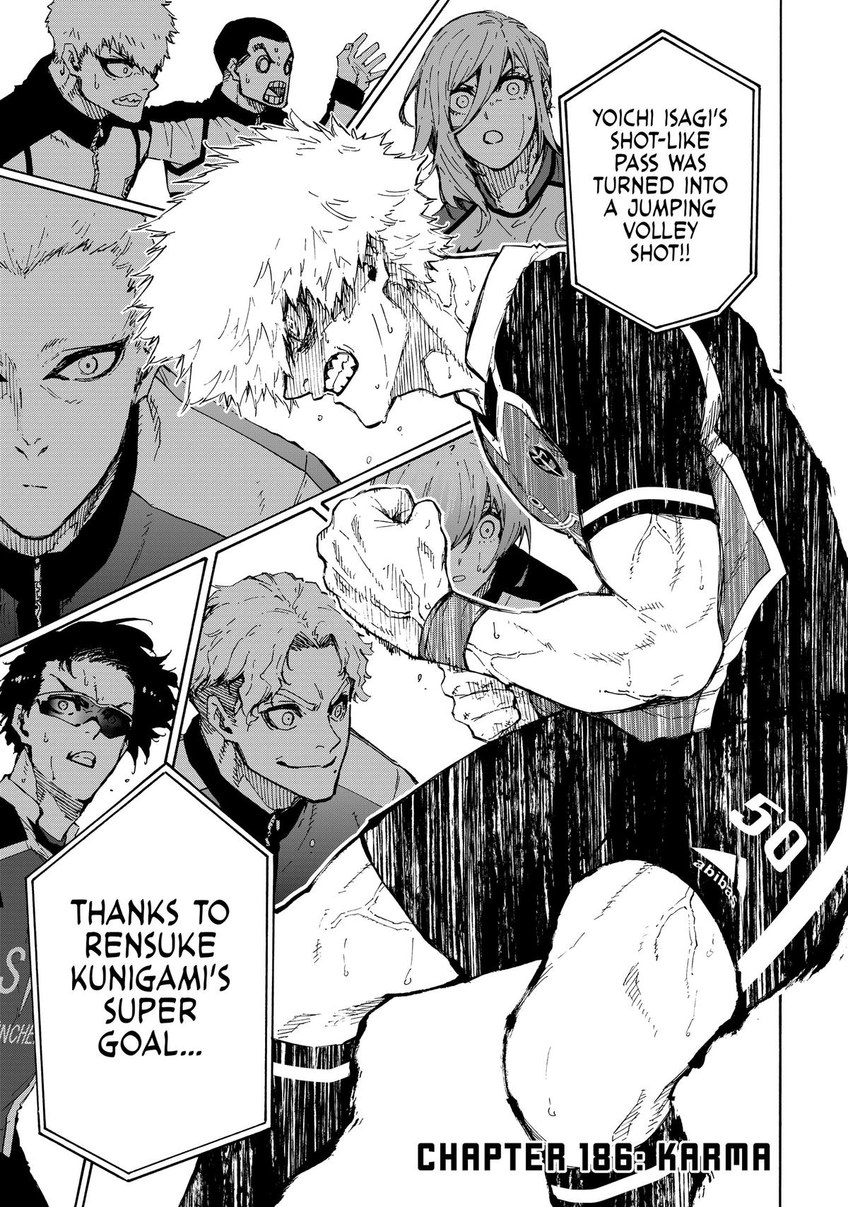Blue Lock Chapter 186