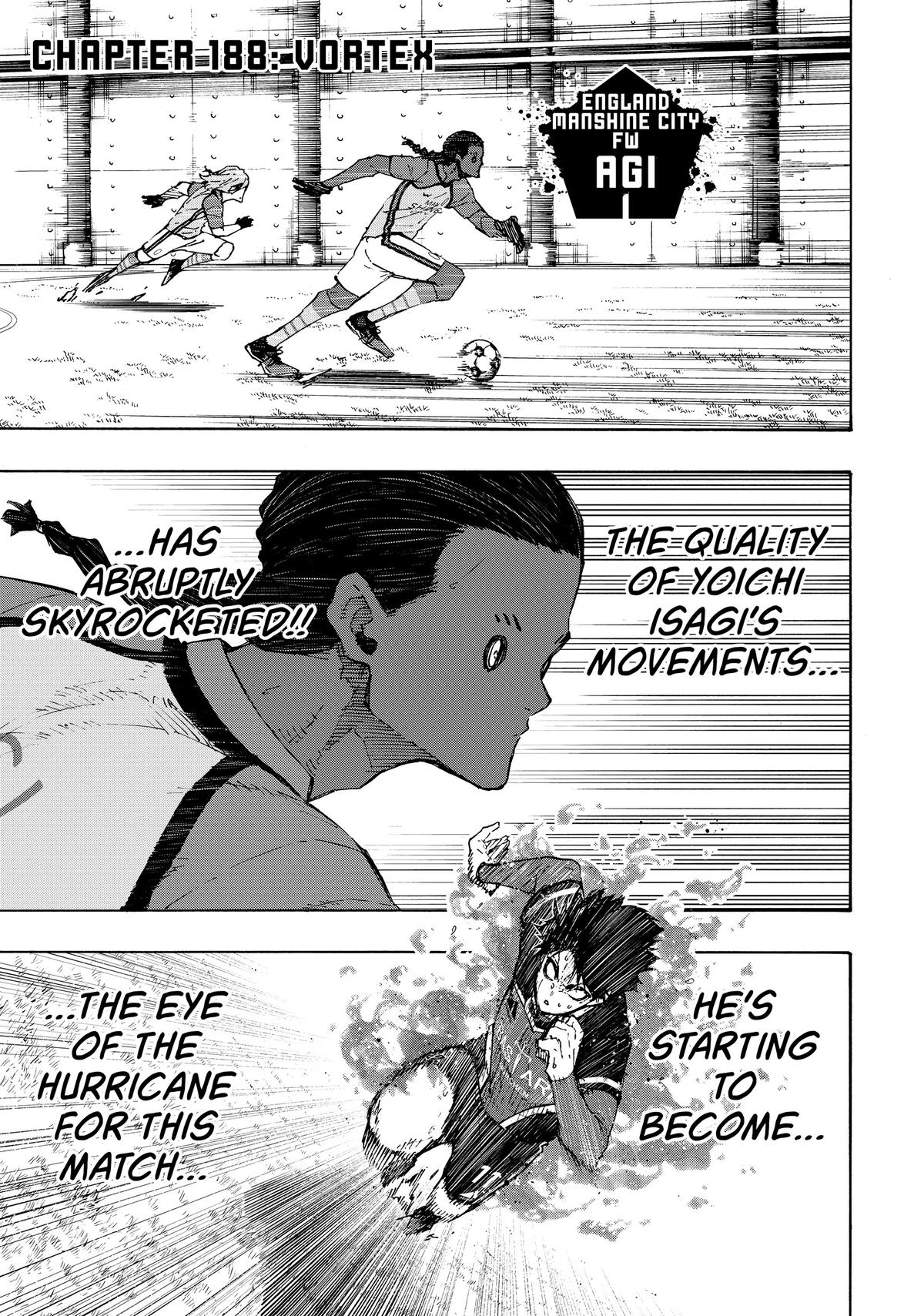 Blue Lock Chapter 188