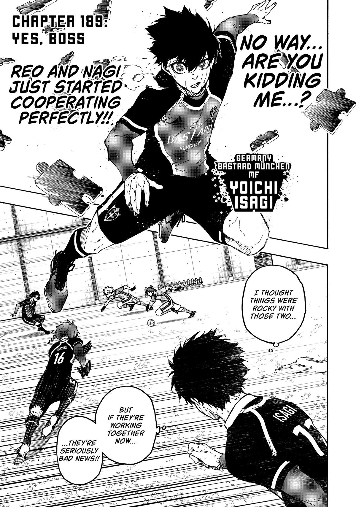 Blue Lock Chapter 189