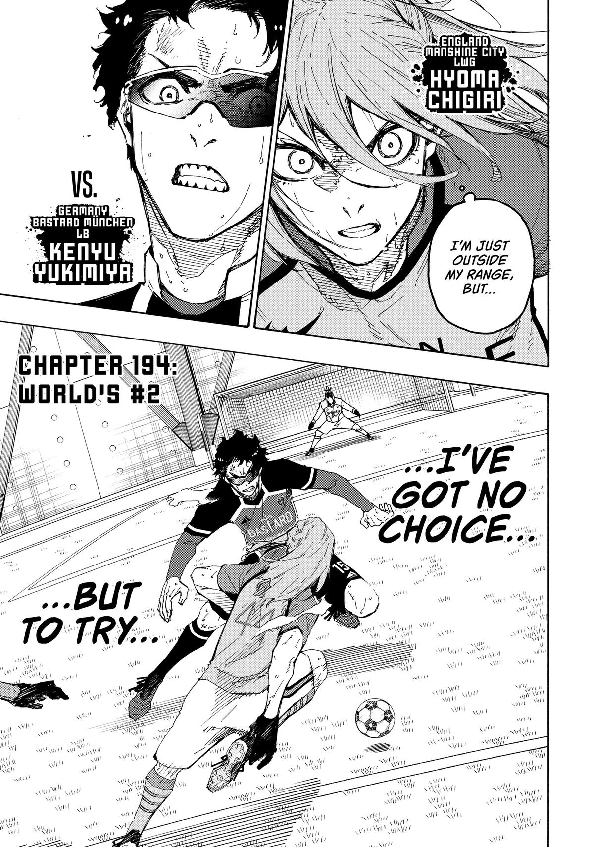 Blue Lock Chapter 194