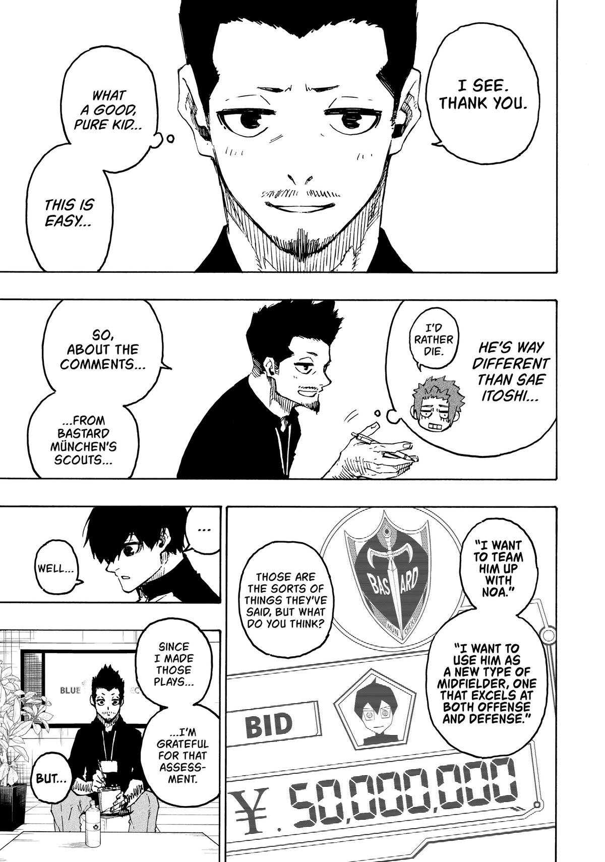 Blue Lock Chapter 205