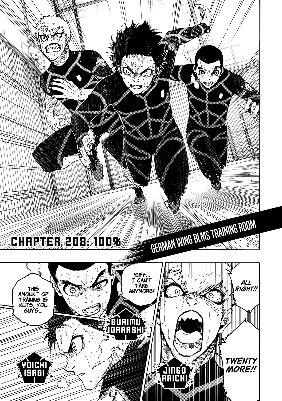 Blue Lock Chapter 208
