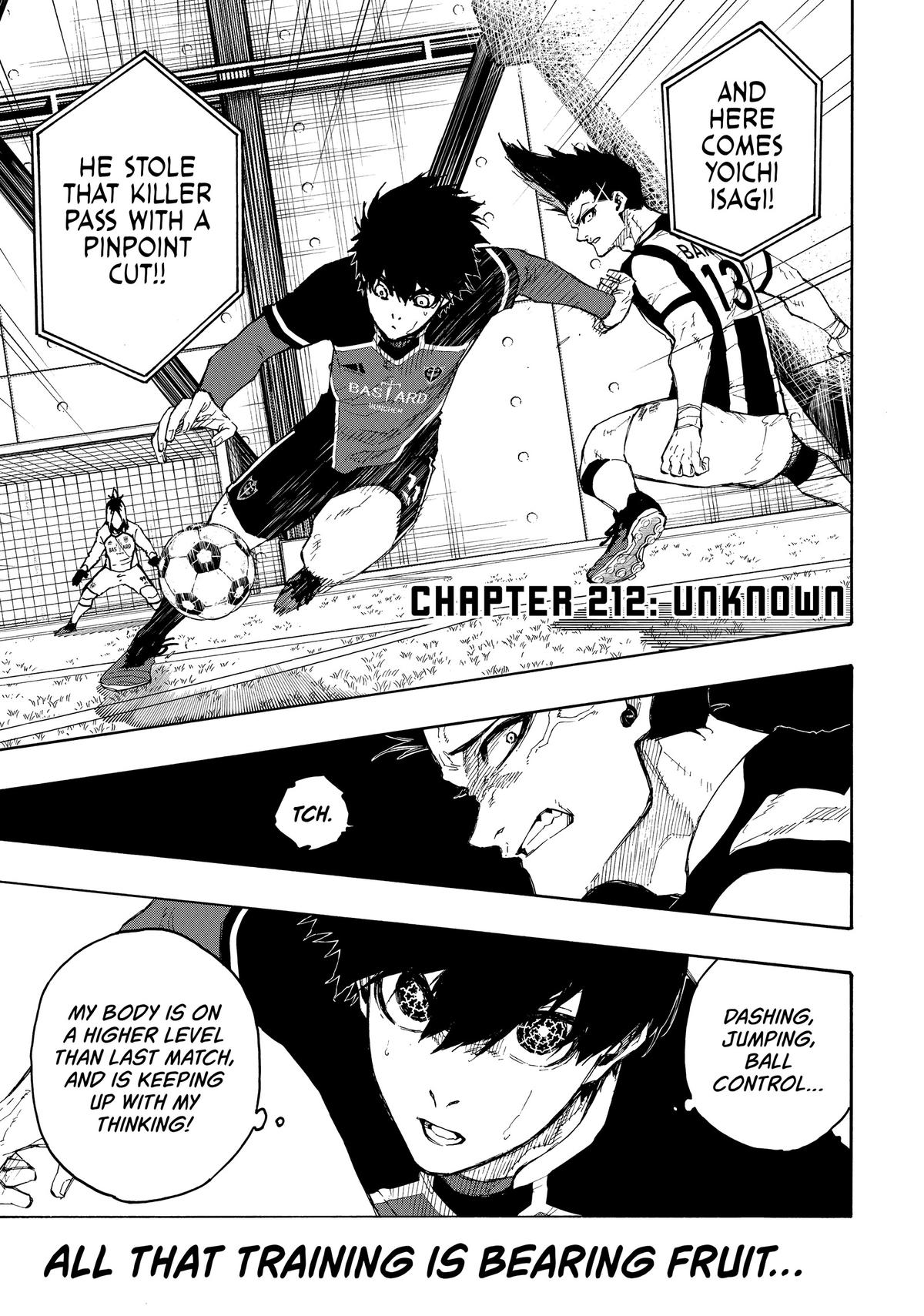 Blue Lock Chapter 212