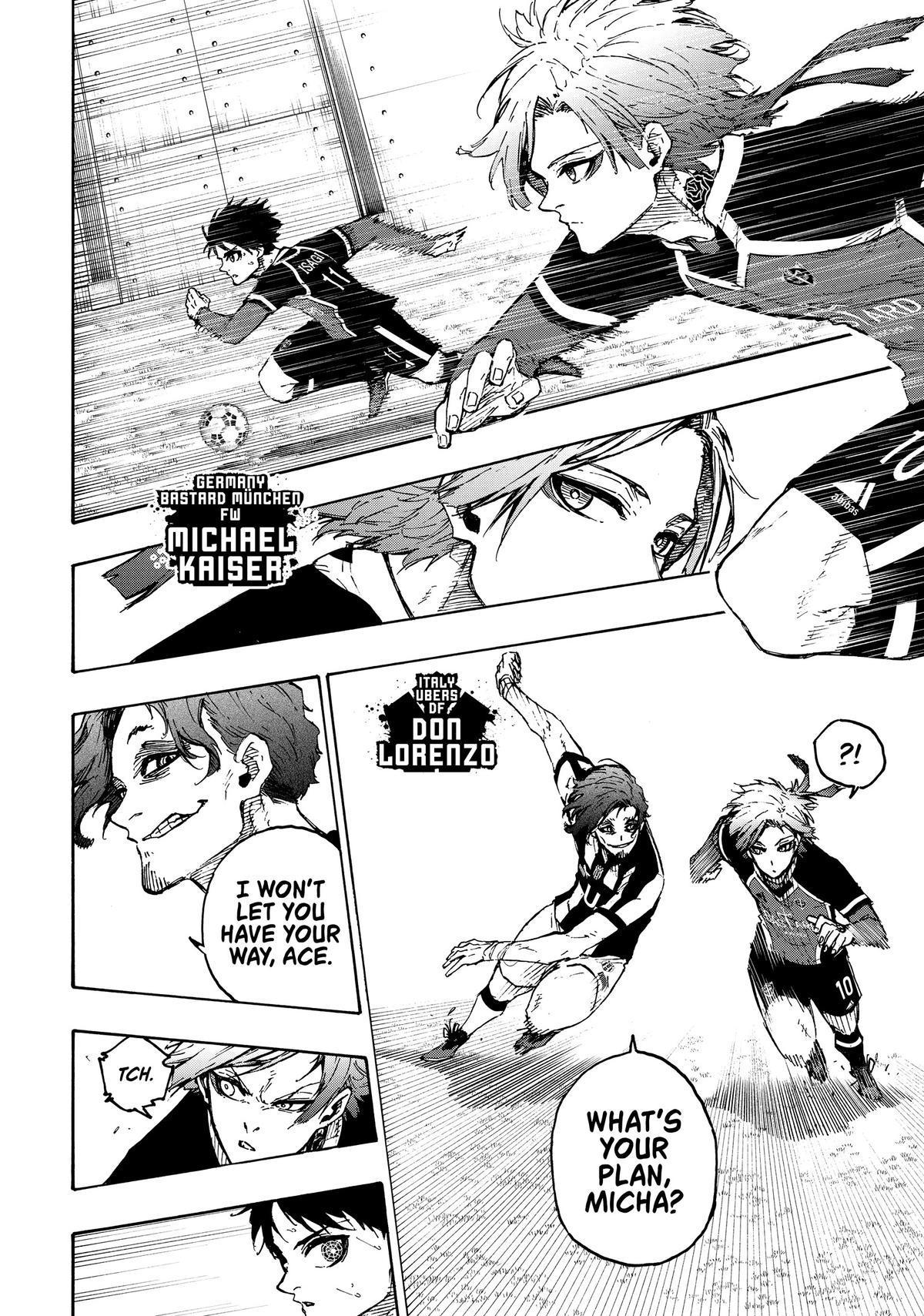 Blue Lock Chapter 212