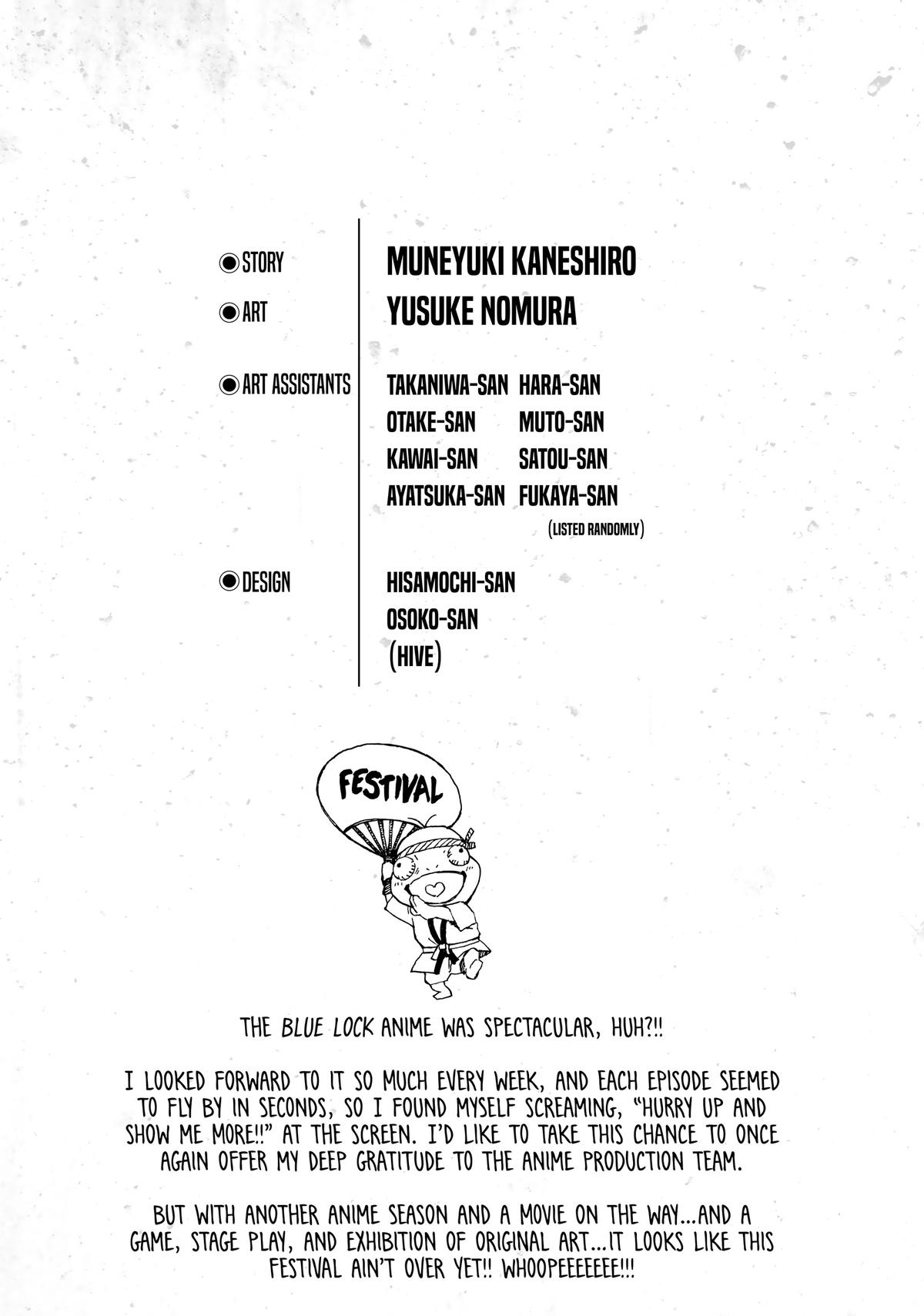 Blue Lock Chapter 212