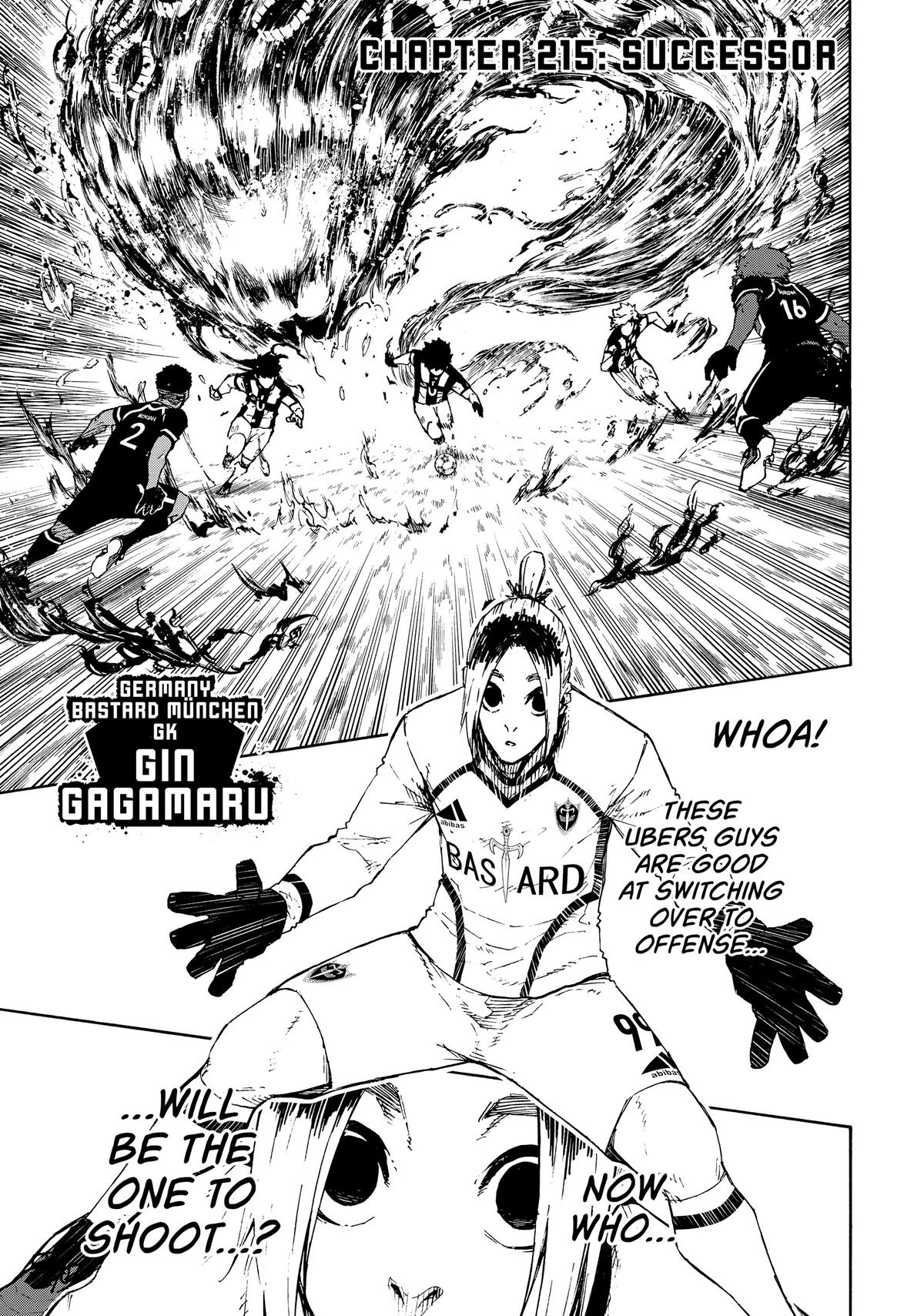 Blue Lock Chapter 215