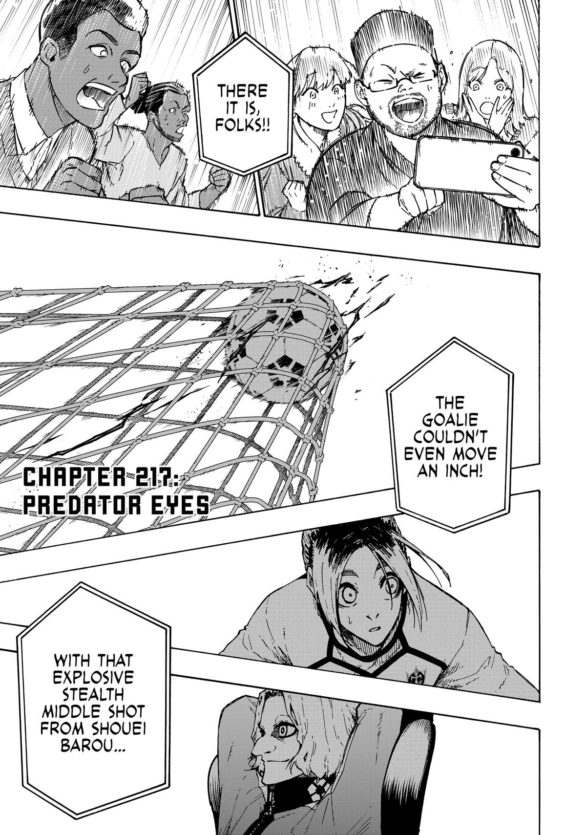 Blue Lock Chapter 217