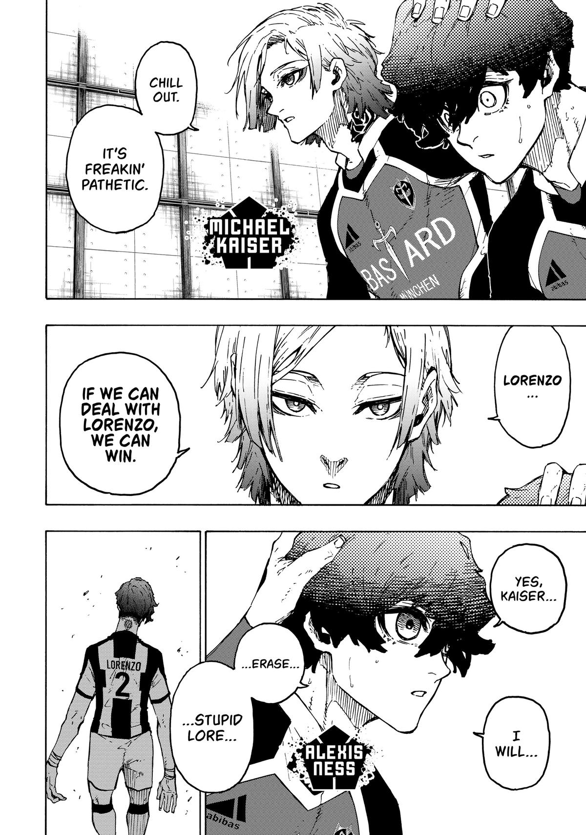 Blue Lock Chapter 217