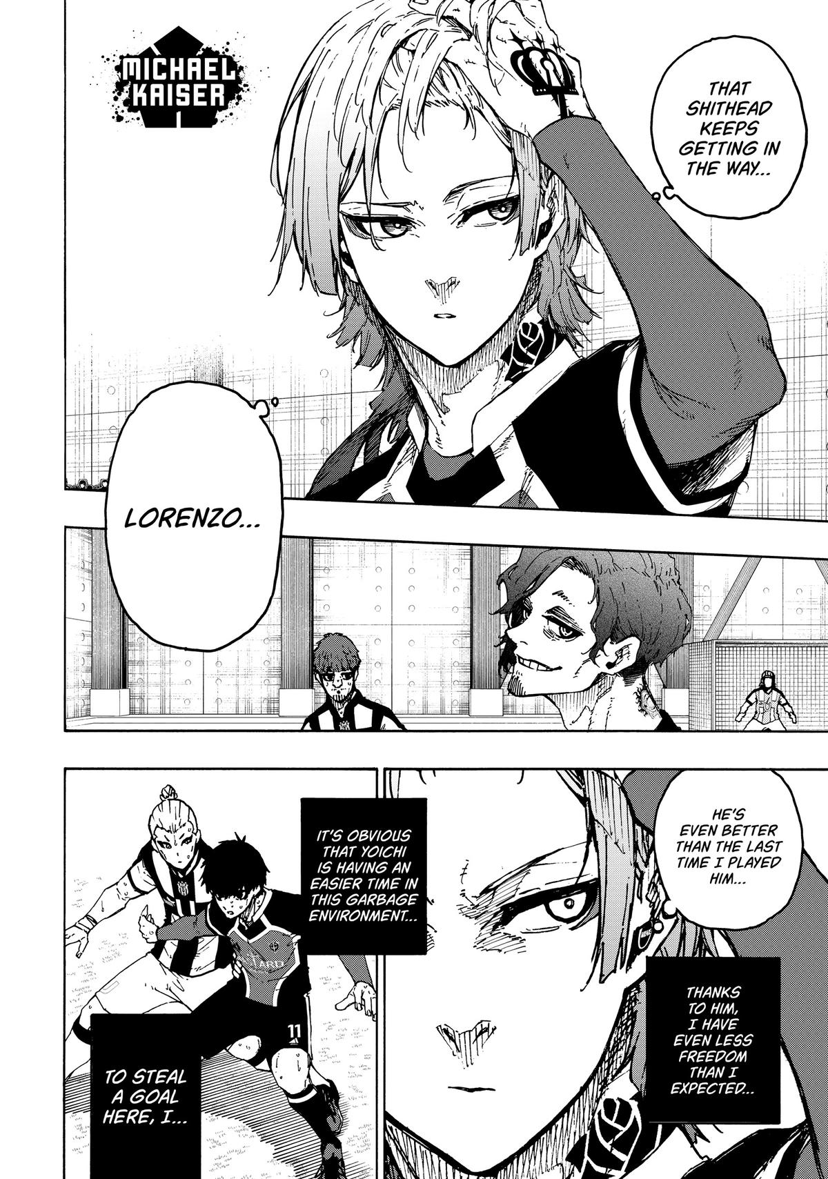 Blue Lock Chapter 218