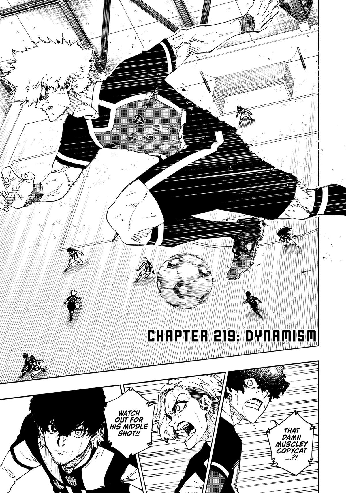 Blue Lock Chapter 219