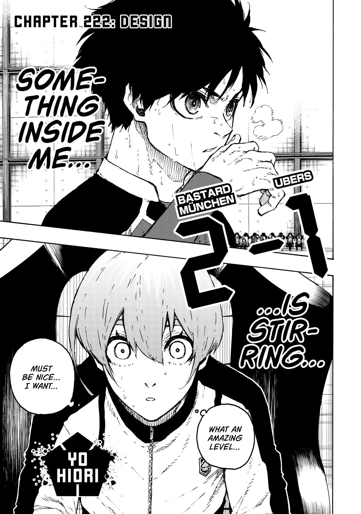 Blue Lock Chapter 222