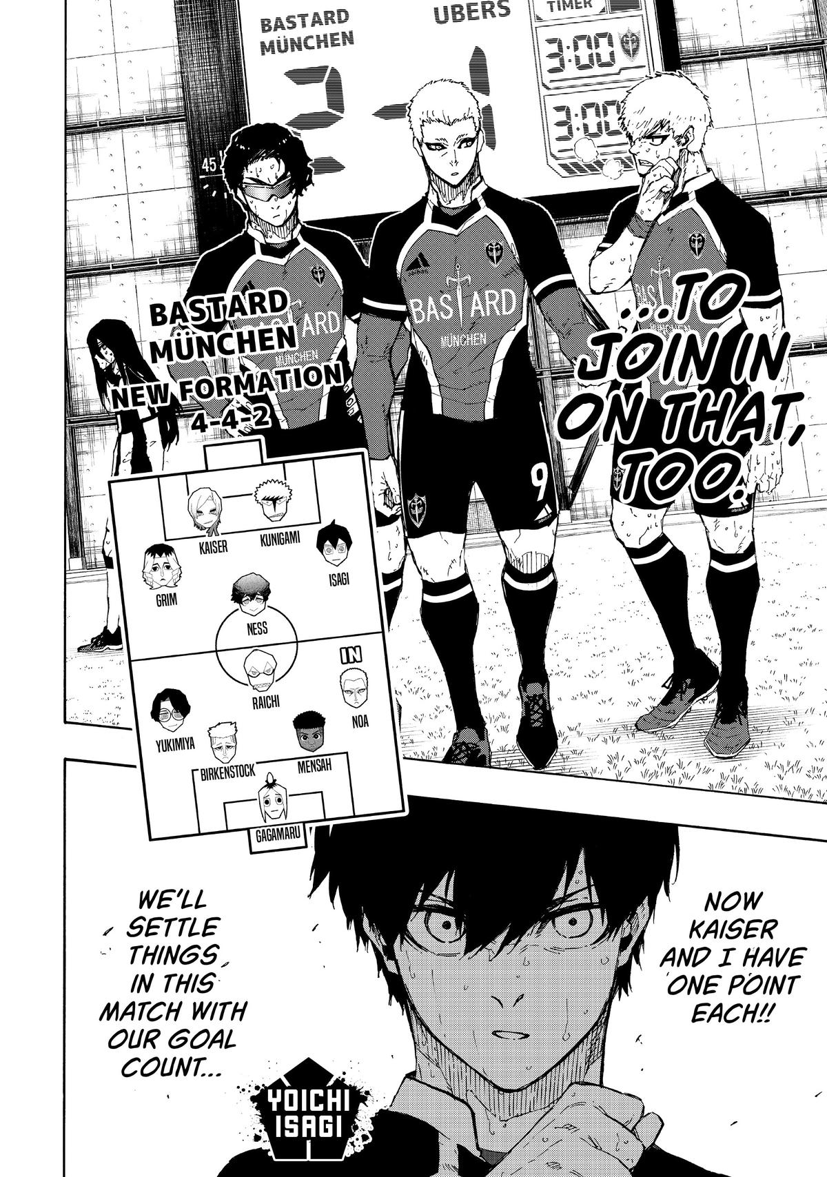 Blue Lock Chapter 222