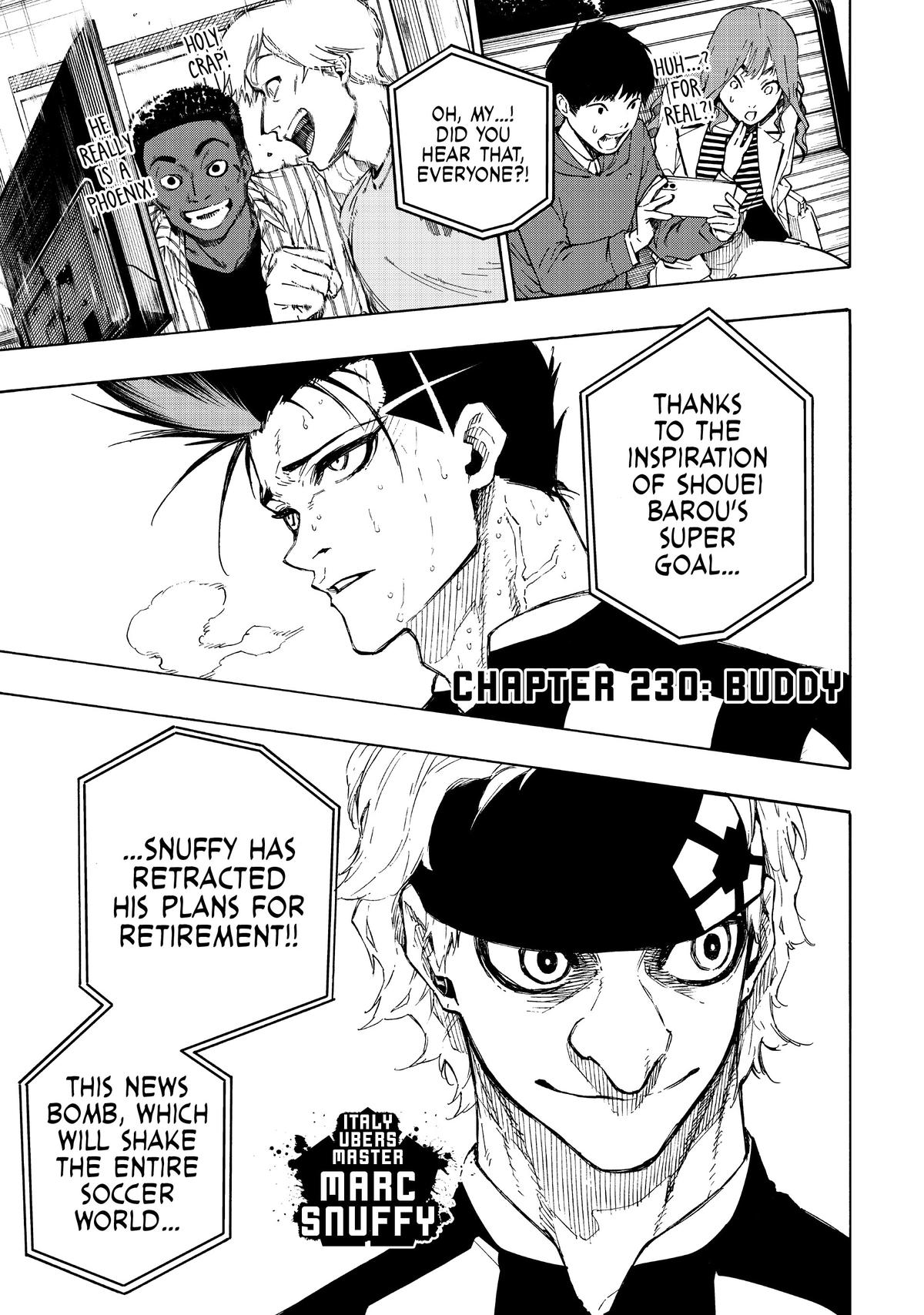 Blue Lock Chapter 230