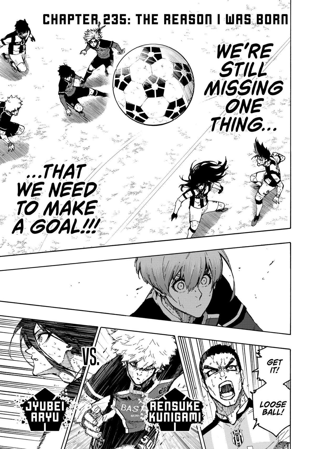 Blue Lock Chapter 235