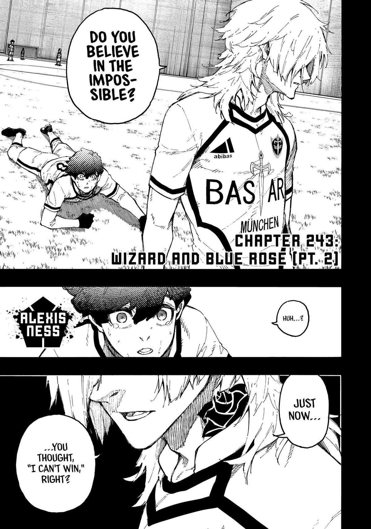 Blue Lock Chapter 243