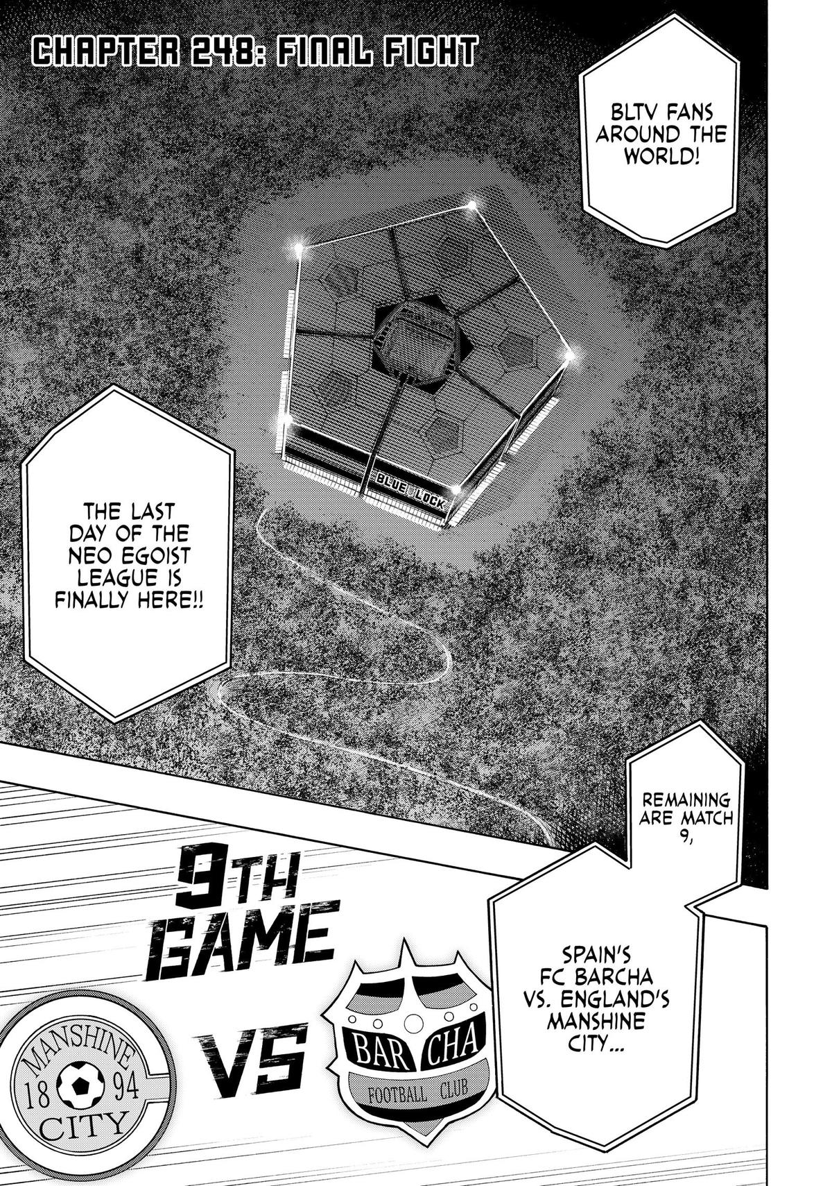 Blue Lock Chapter 248