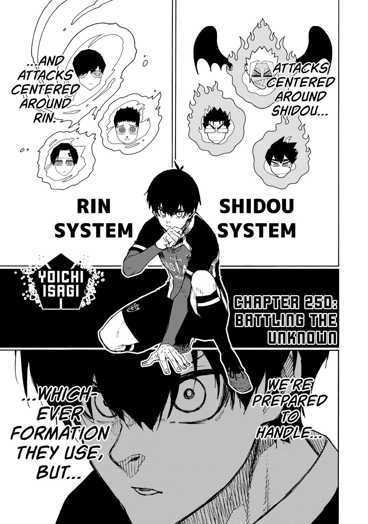 Blue Lock Chapter 250