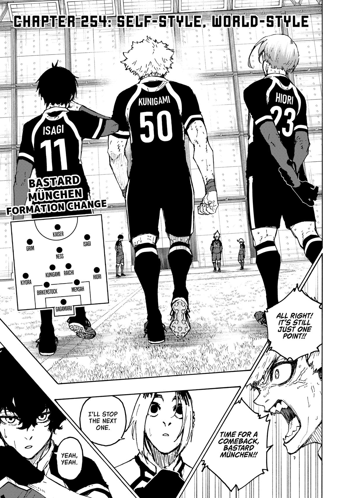 Blue Lock Chapter 254