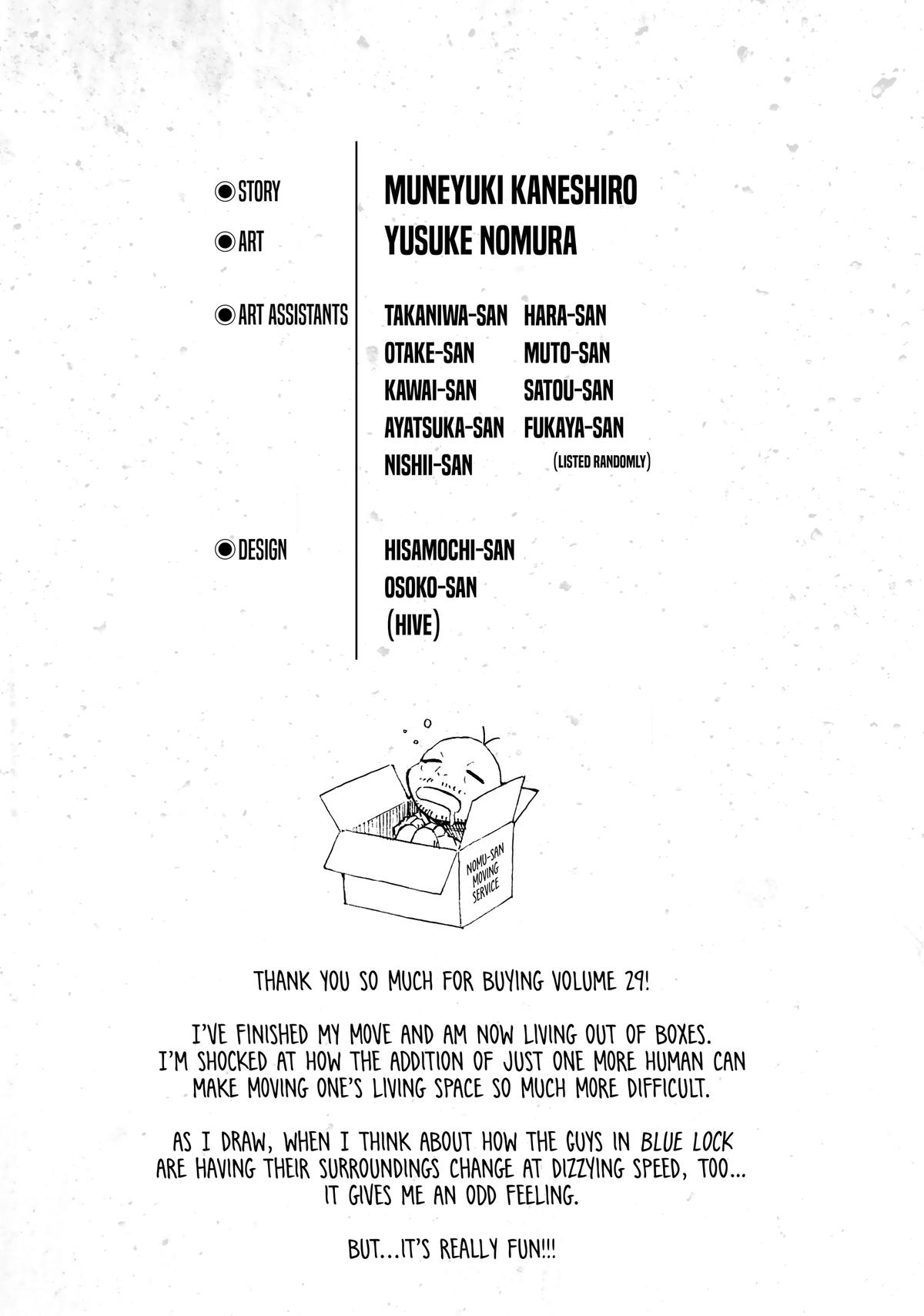 Blue Lock Chapter 257