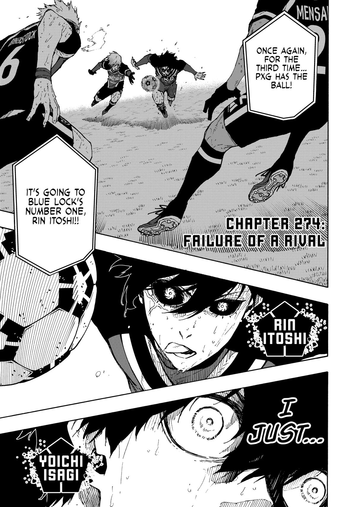 Blue Lock Chapter 274