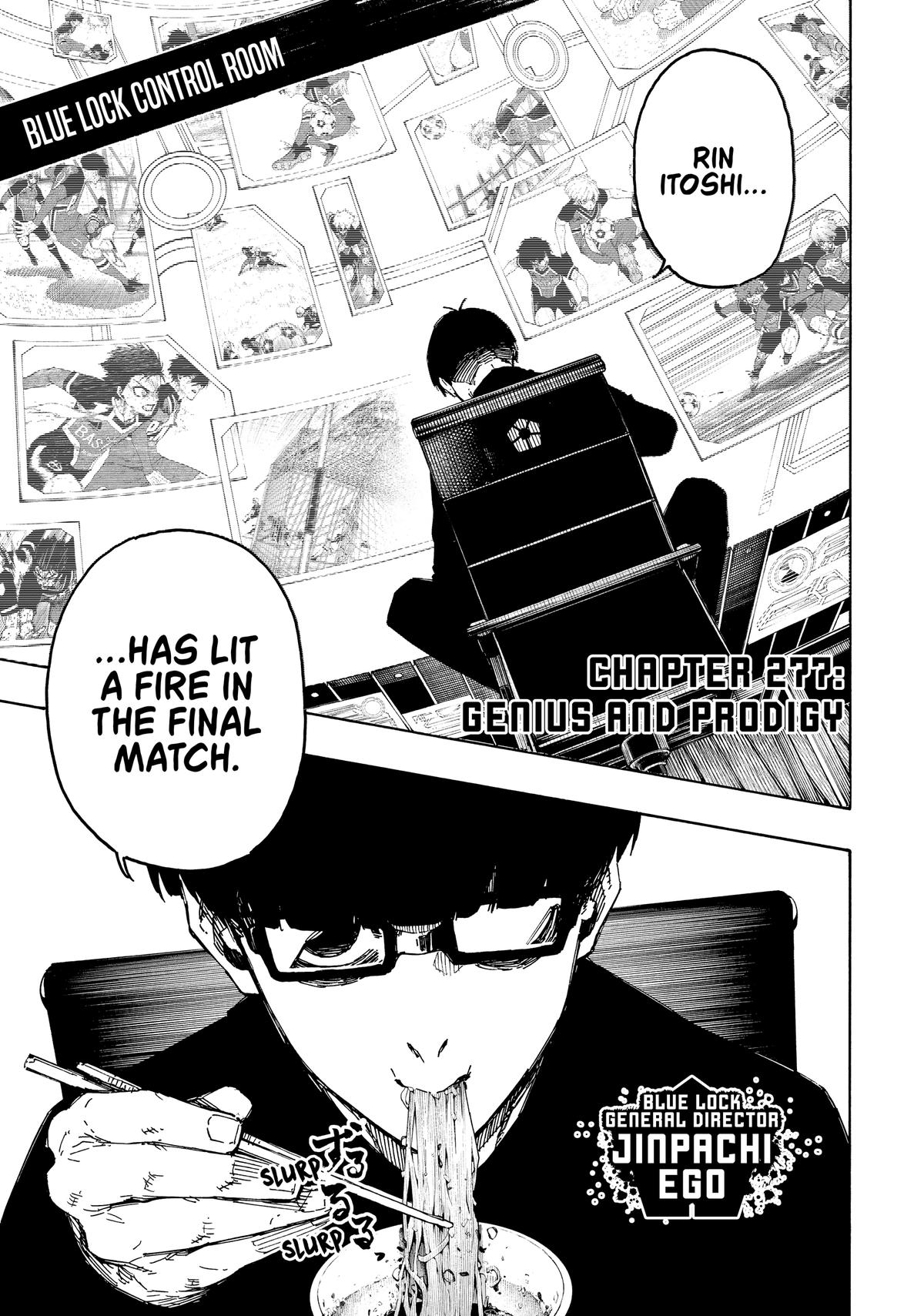 Blue Lock Chapter 277