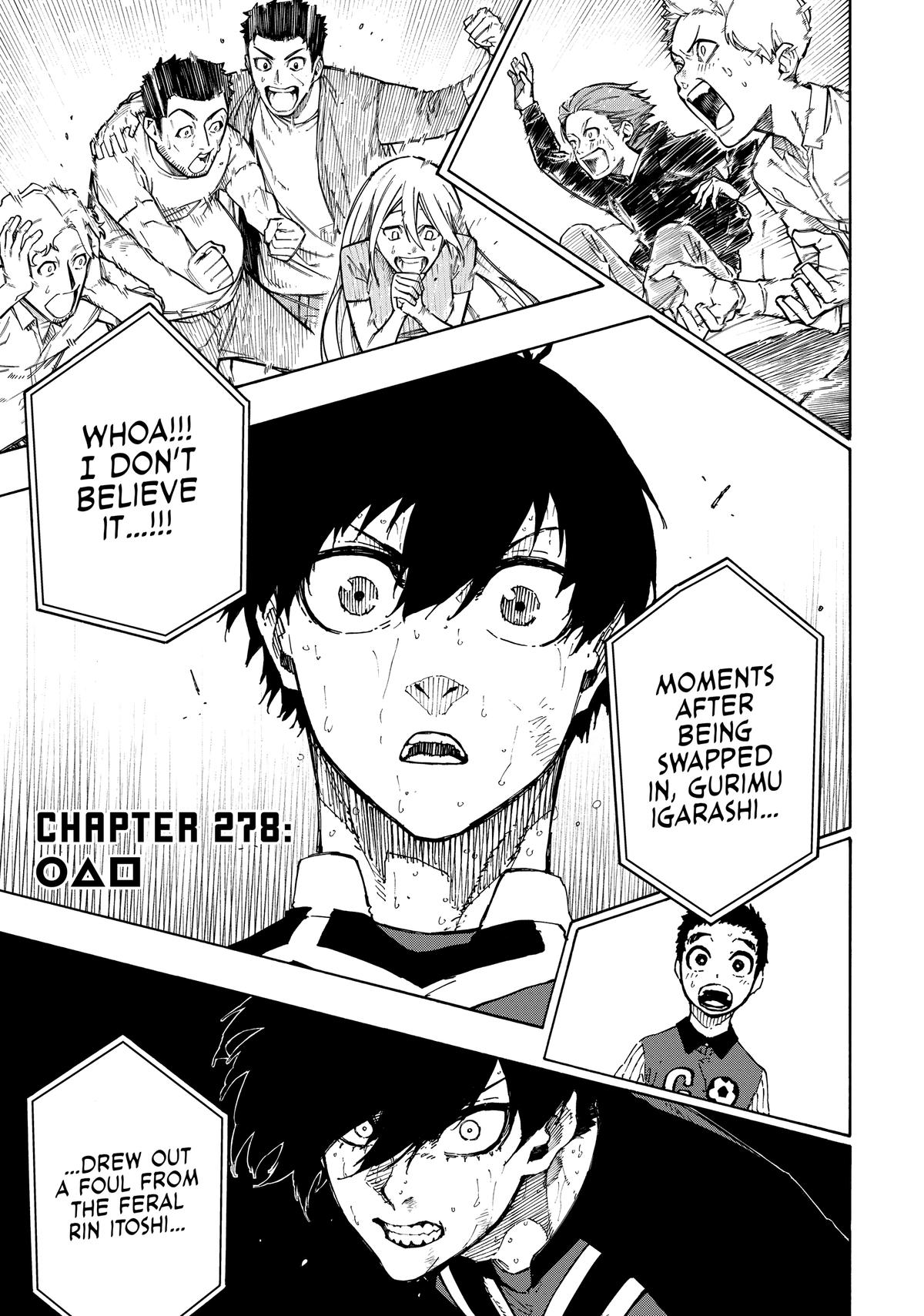 Blue Lock Chapter 278
