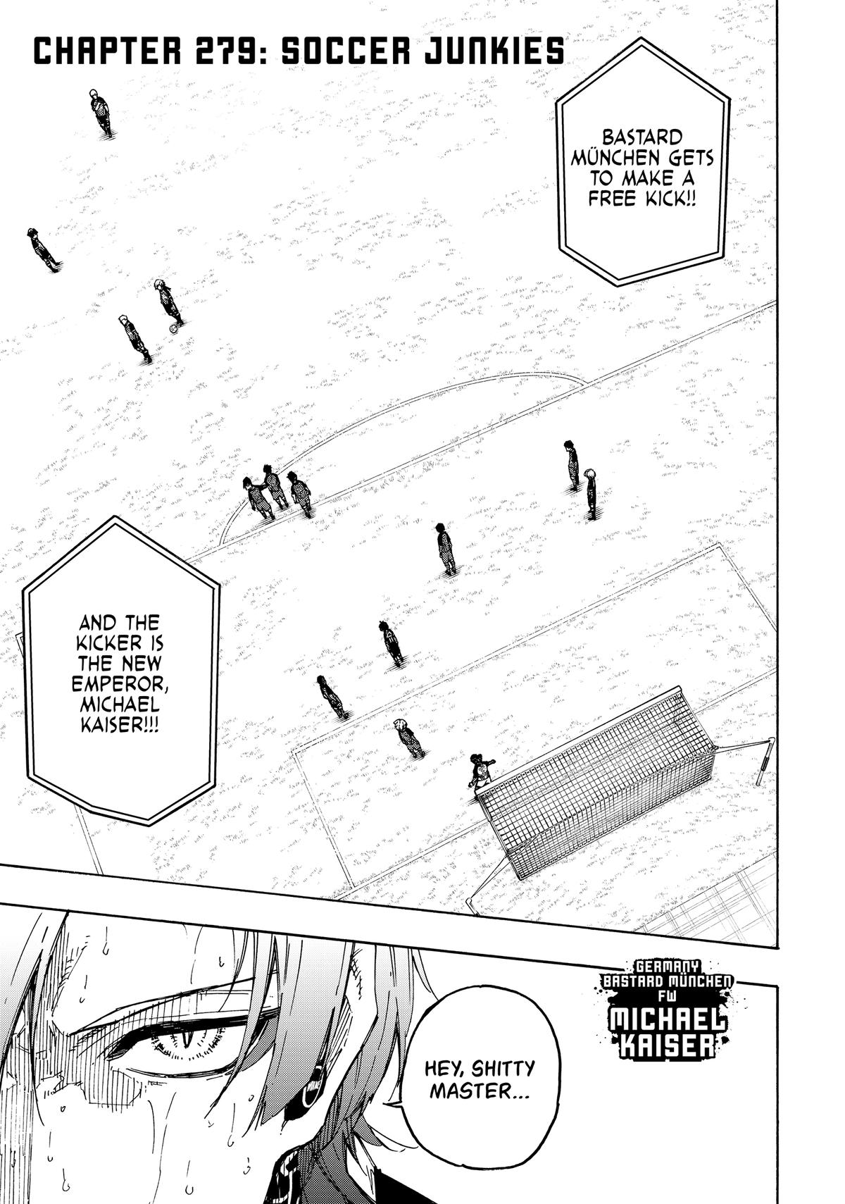 Blue Lock Chapter 279