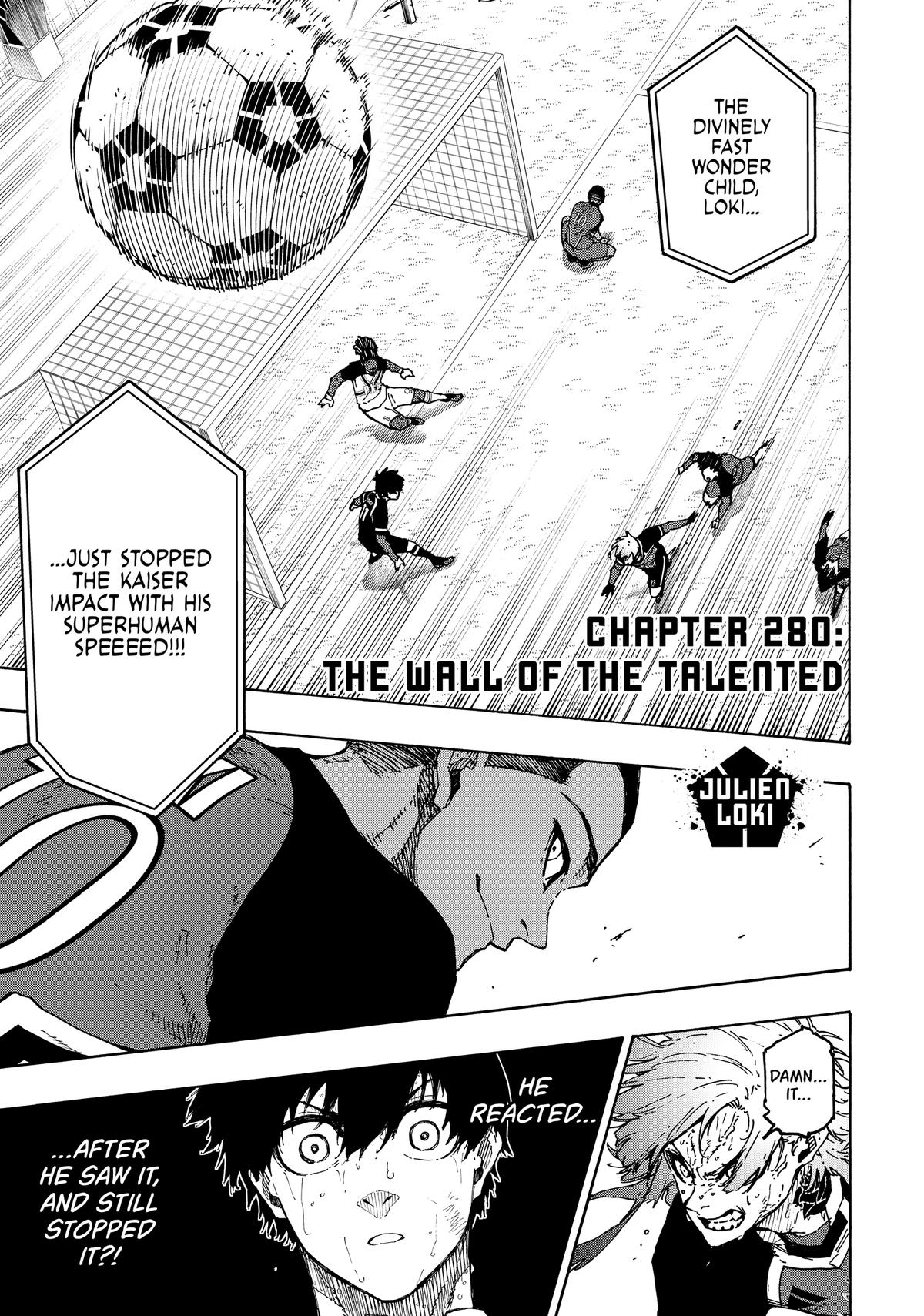 Blue Lock Chapter 280