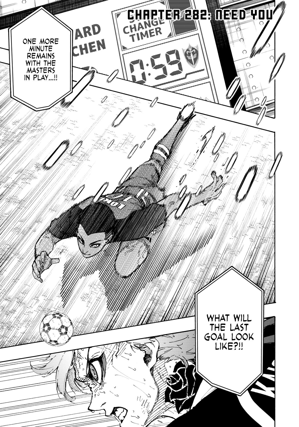 Blue Lock Chapter 282