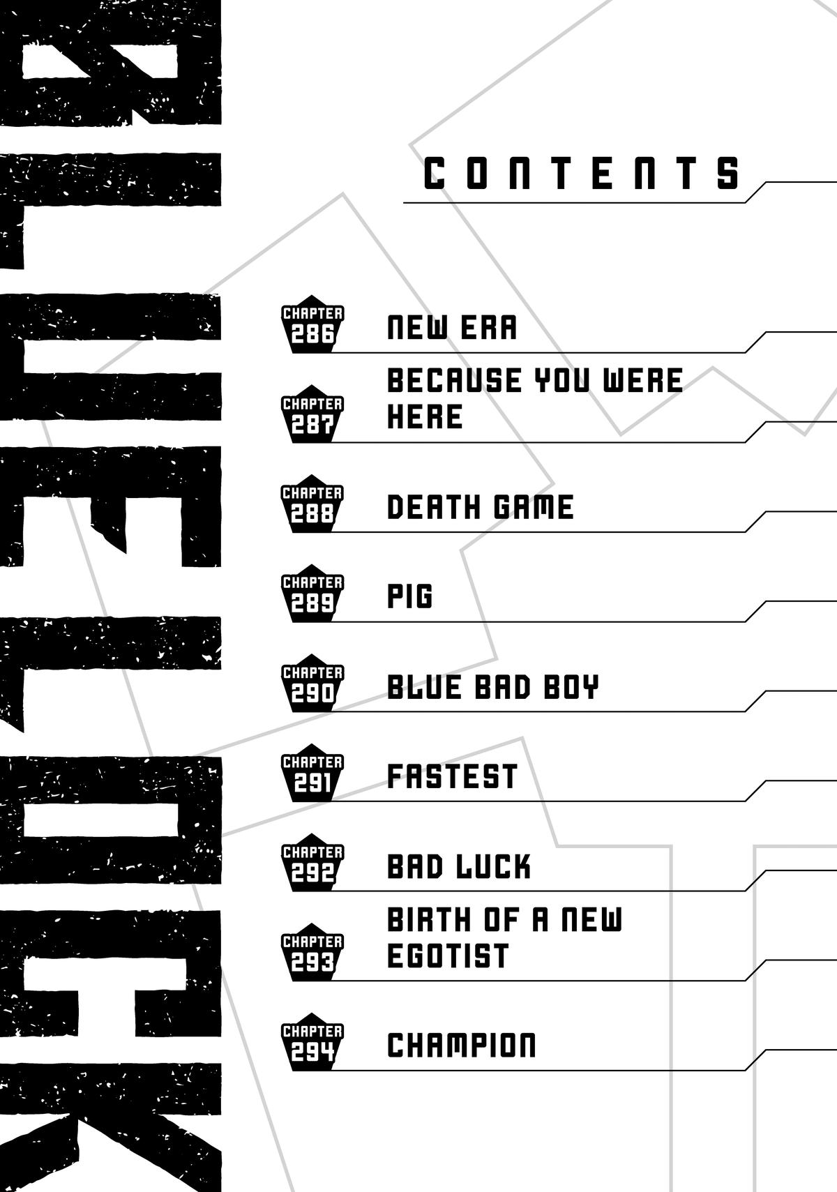 Blue Lock Chapter 286