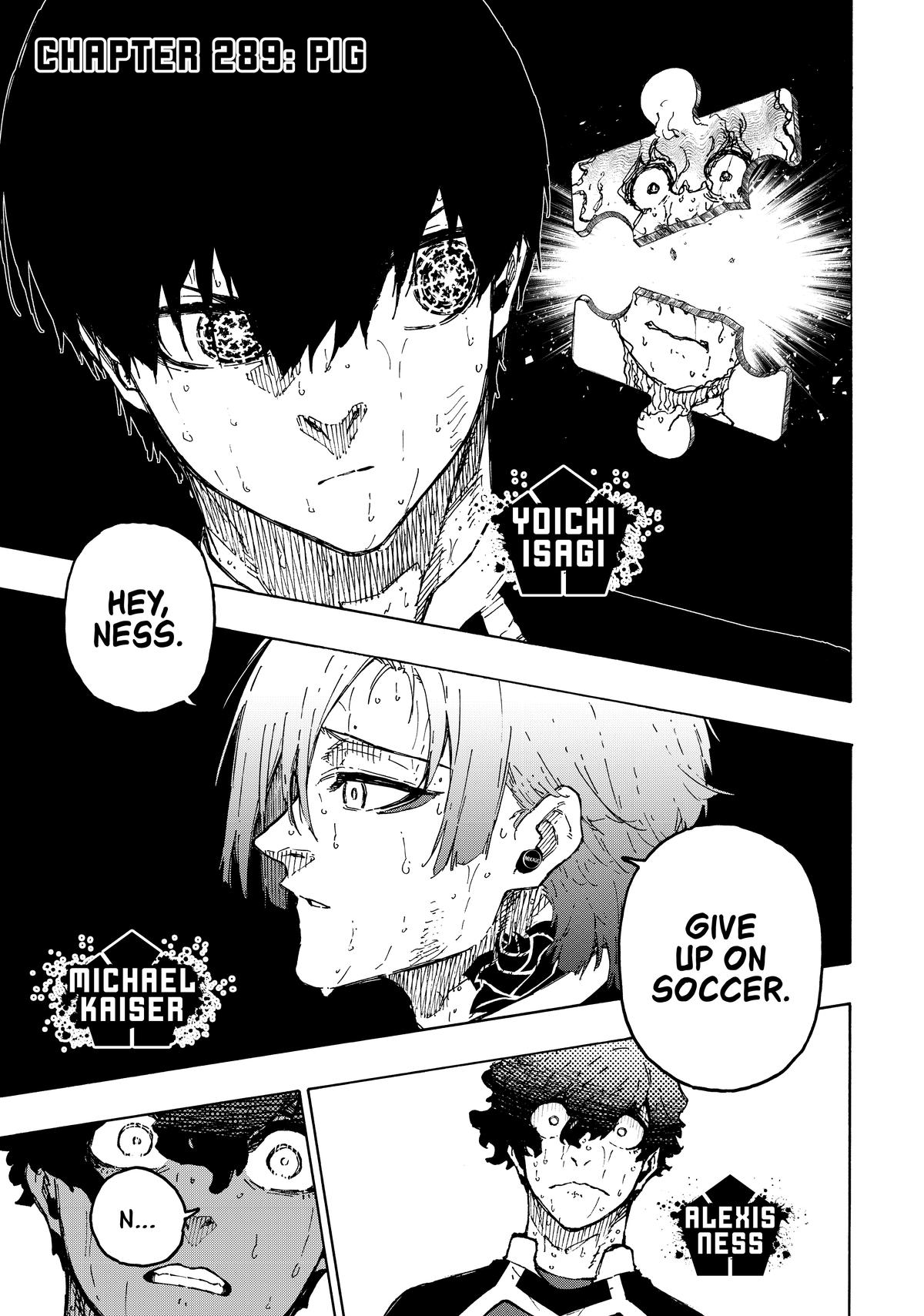 Blue Lock Chapter 289