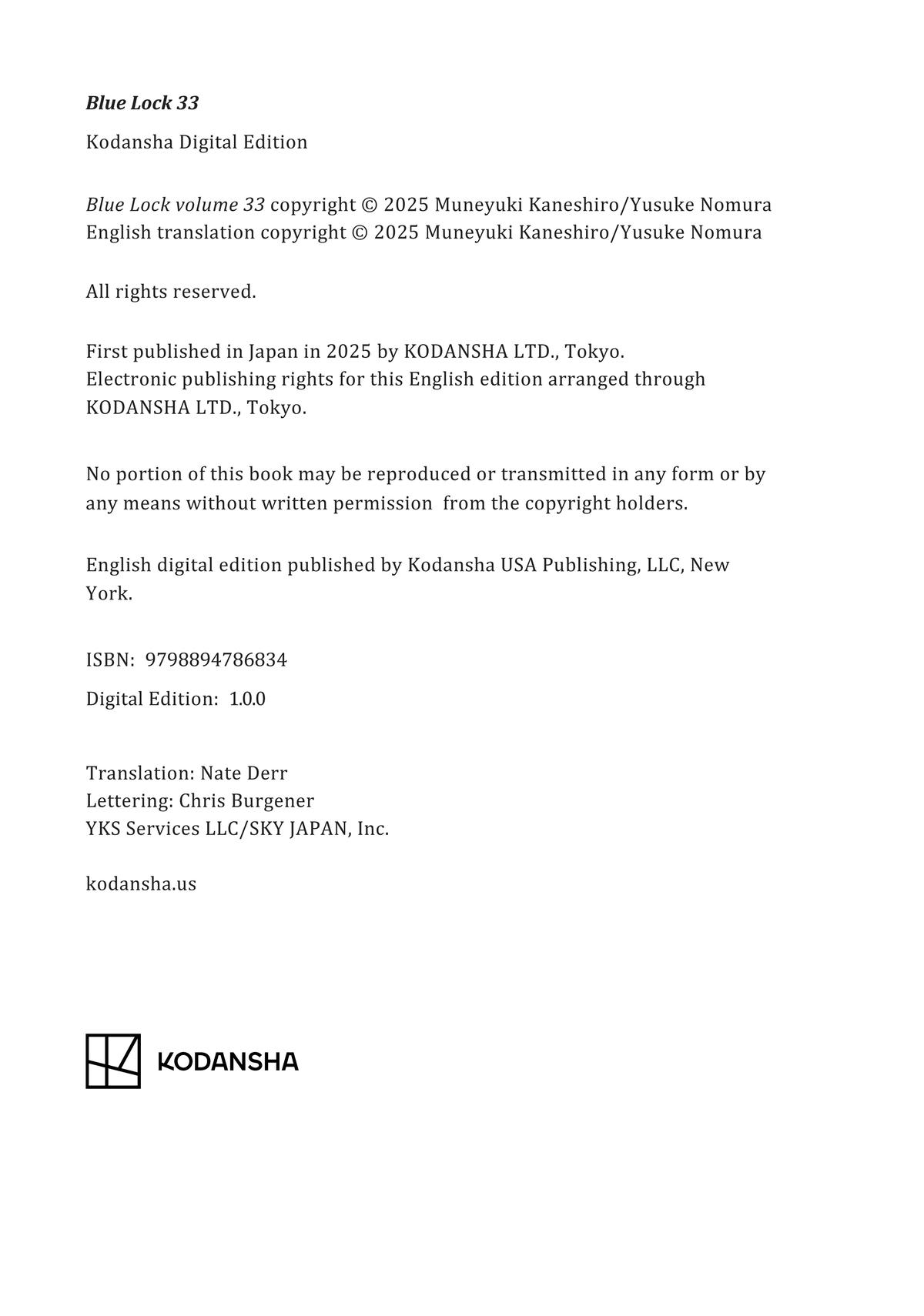 Blue Lock Chapter 294