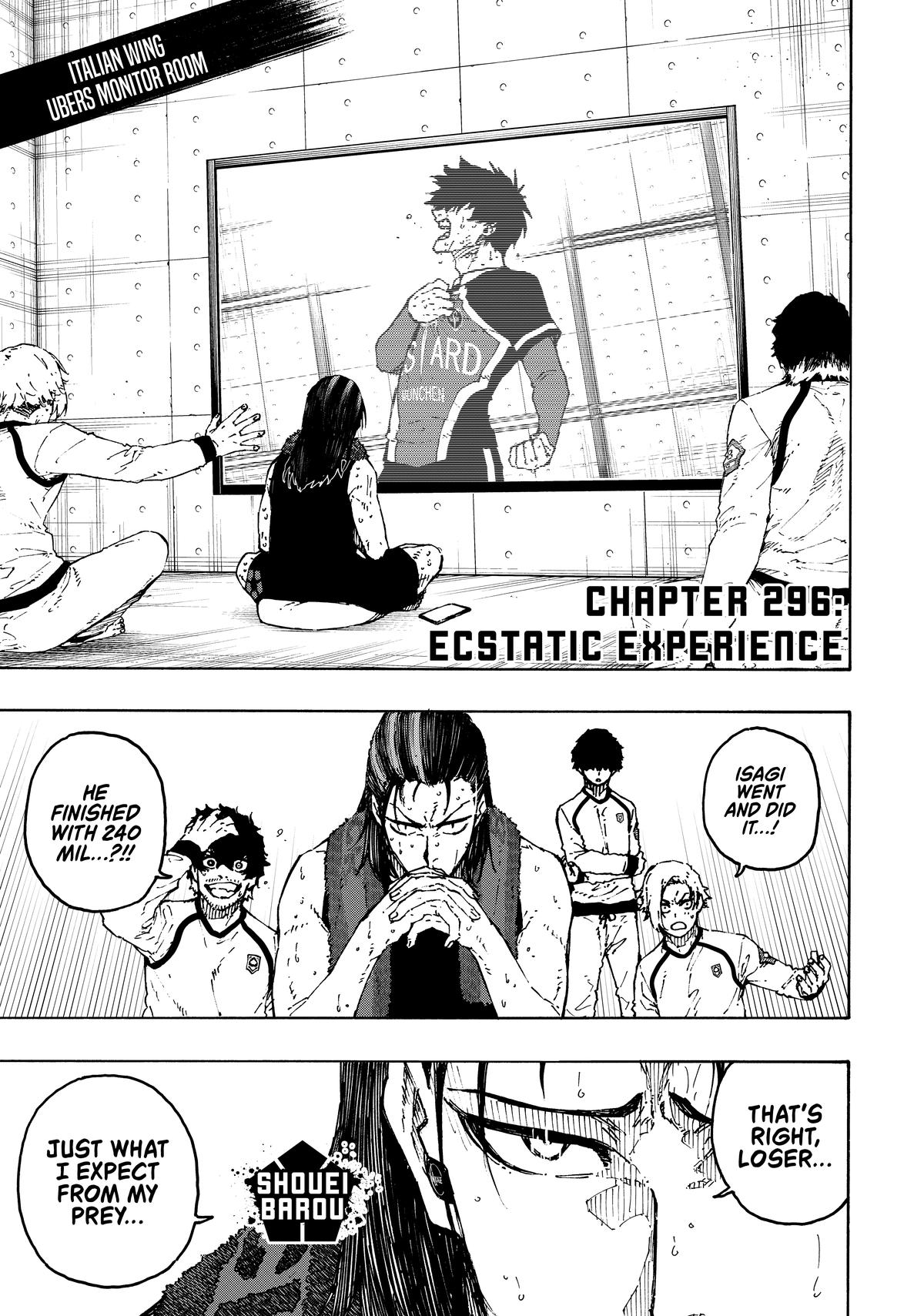 Blue Lock Chapter 296