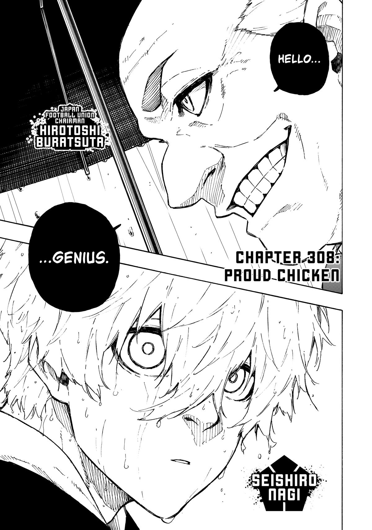 Blue Lock Chapter 308