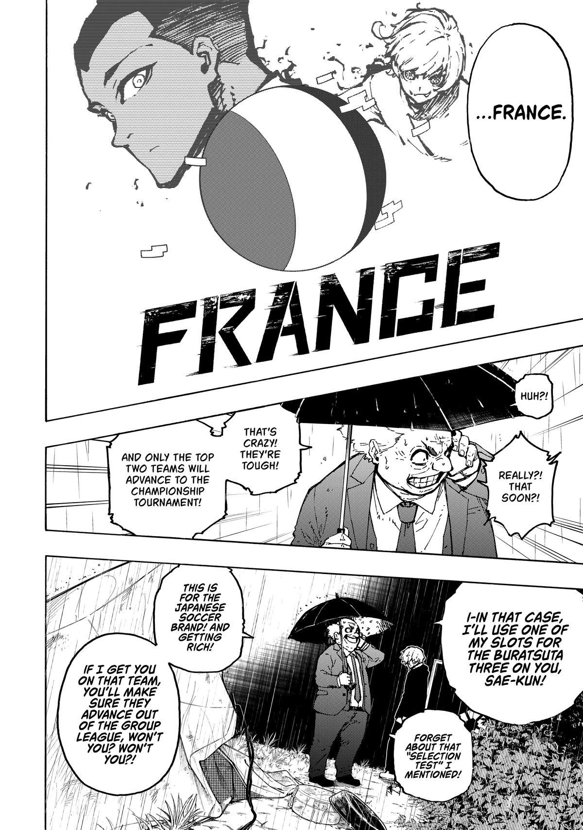 Blue Lock Chapter 308