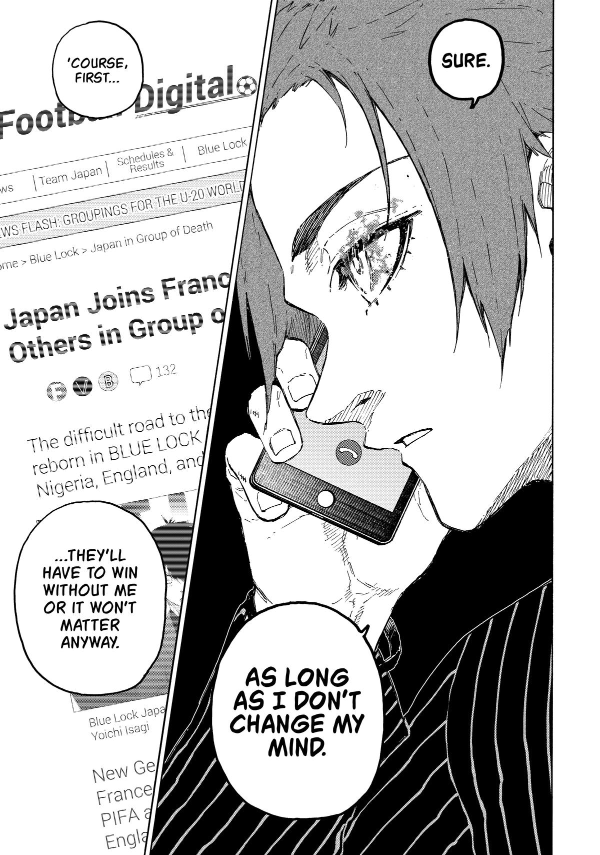 Blue Lock Chapter 308