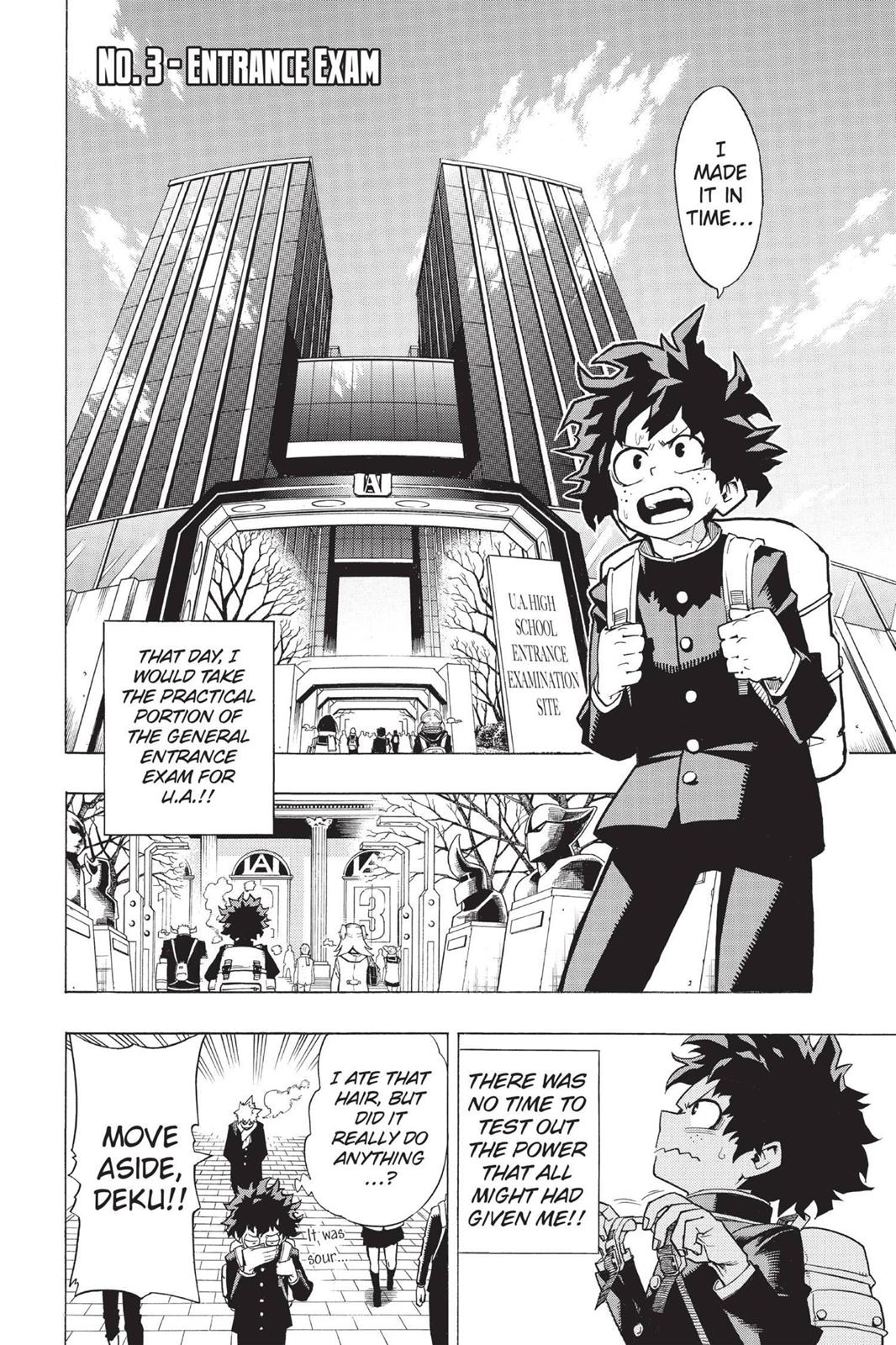 My Hero Academia Chapter 1