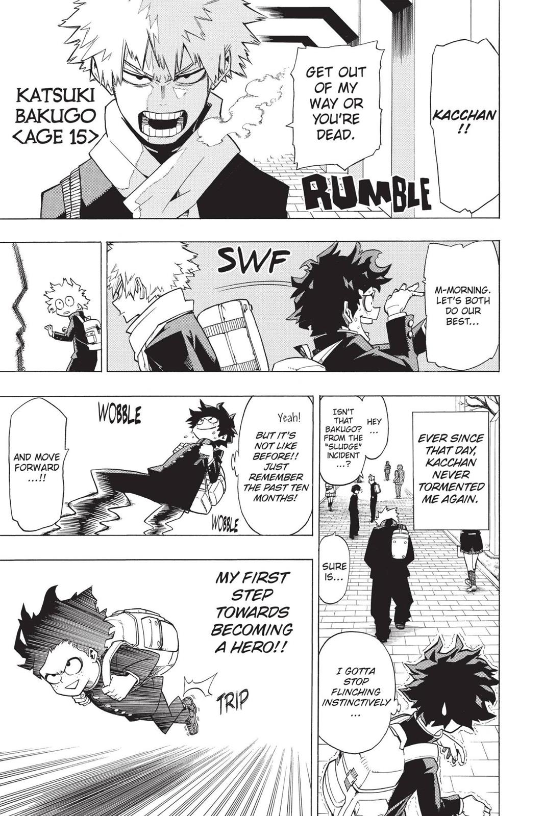 My Hero Academia Chapter 1