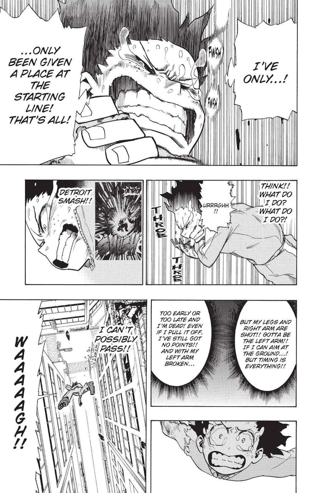 My Hero Academia Chapter 4