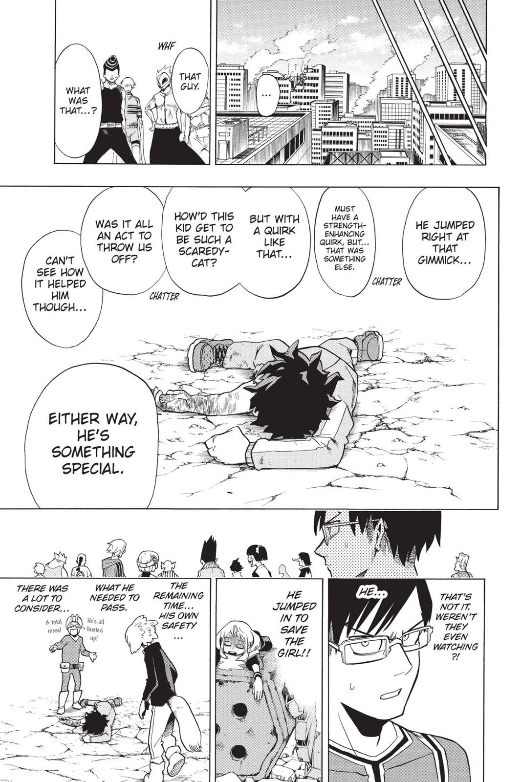 My Hero Academia Chapter 4